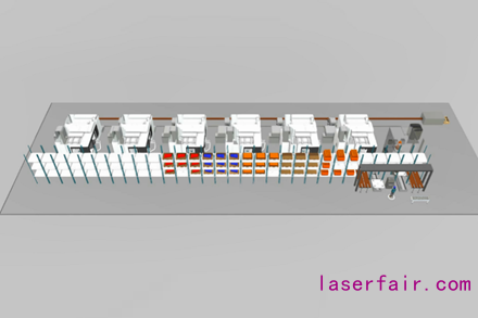  Fastems旗艦版定制型柔性自動(dòng)化系統(tǒng)——MLS，在集成多臺(tái)機(jī)加設(shè)備的同時(shí)，還將自動(dòng)去毛刺單元、機(jī)內(nèi)檢測(cè)、視覺(jué)系統(tǒng)、打印機(jī)、集中切屑處理系統(tǒng)、中央冷卻系統(tǒng)等一系列生產(chǎn)輔助設(shè)備靈活集成到生產(chǎn)線中。