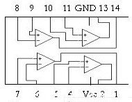 LM339內(nèi)部結(jié)構(gòu)圖