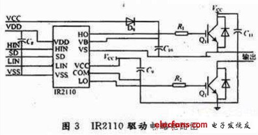 IR2110驅(qū)動電路圖